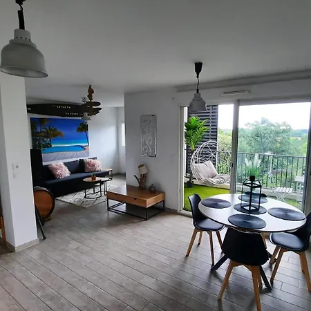 T2 Bis Sur Terrasse, Vue Degagee - Les Palmiers Apartment